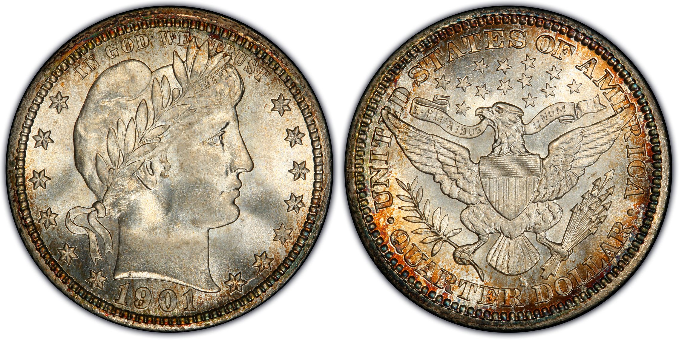 Historic valuable quarters from the quarters worth money list 1796-1932